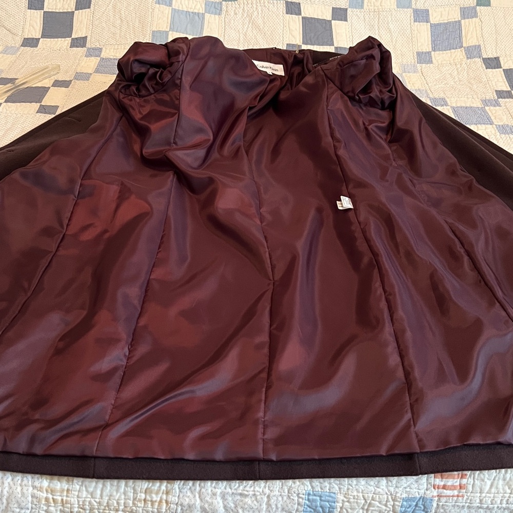 Calvin Klein Wool - Cashmere Blend Coat - Picture 6 of 16